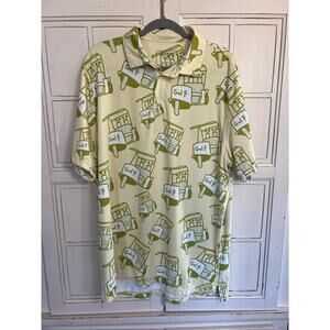 Sosik size XL mens golf polo shirt golf carts
